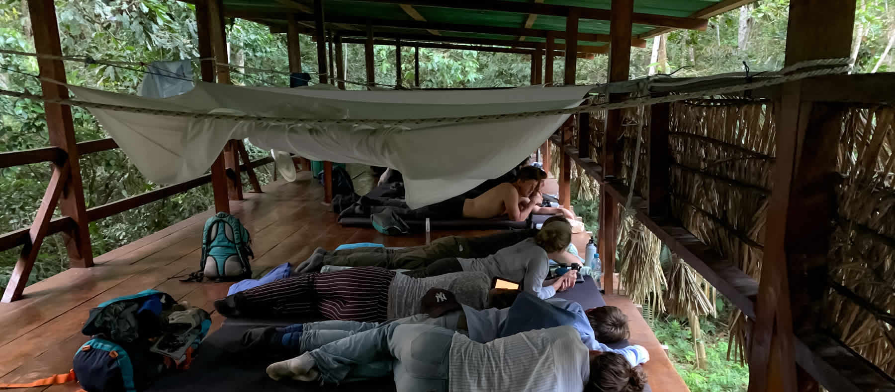 Group at Tapir Clay Lick