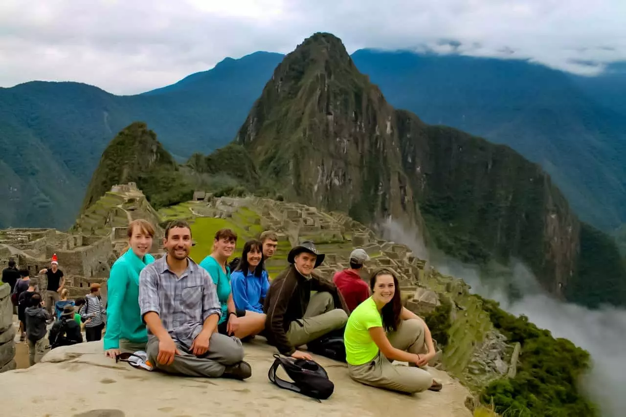 Group at Machu Picchu